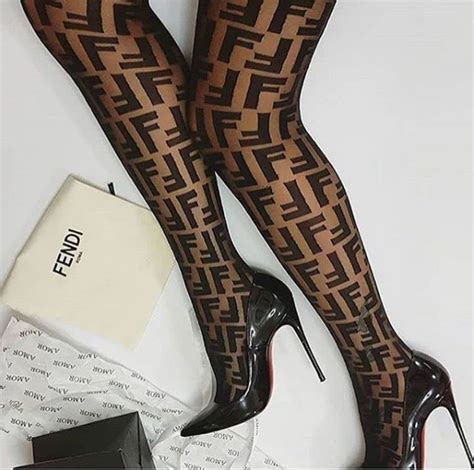 stockings fendi|fendi size chart tights.